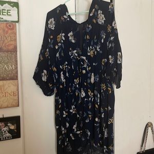 Maurices Plus floral kimono